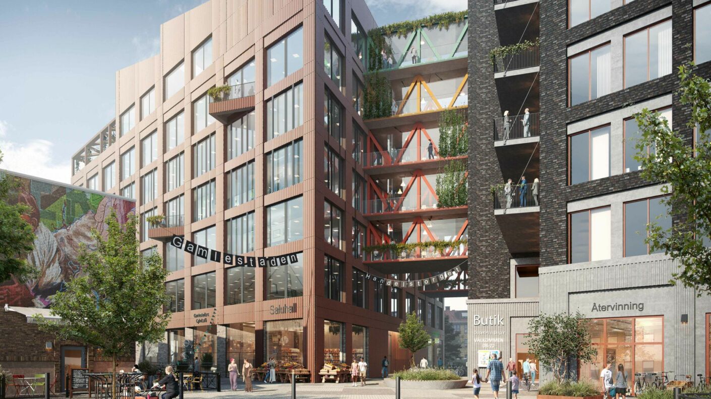 Plisseringen – Gamlestadens Fabriker, 1260 kvm